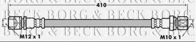 BORG & BECK bbh6355 -  Тормозной шланг